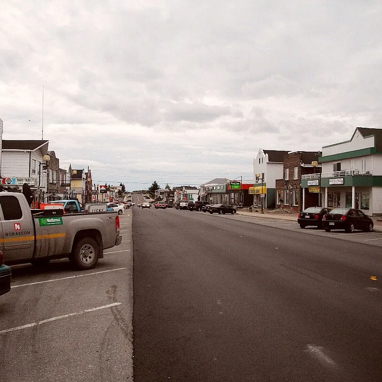 Vue sur le centre-ville de Senneterre, en Abitibi-Témiscamingue : Installation septique